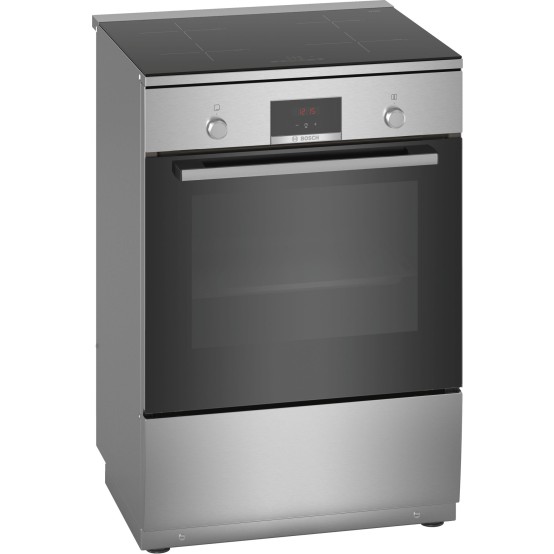 Foto van Vrijstaand inductiefornuis Bosch HLN39A050U Serie 4