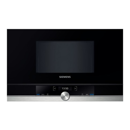 Foto van Inbouw magnetron Siemens iQ700 BF634LGS1