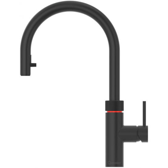 Foto van Flex kraan Quooker Zwart COMBI+