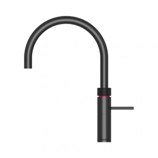 Foto van Fusion Round kraan Quooker Zwart COMBI+ 22+FRBLK