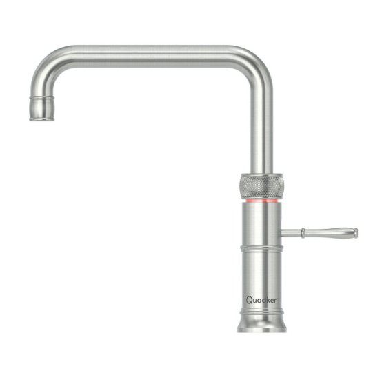 Foto van Classic Fusion Square kraan Quooker RVS 22+CFSRVS