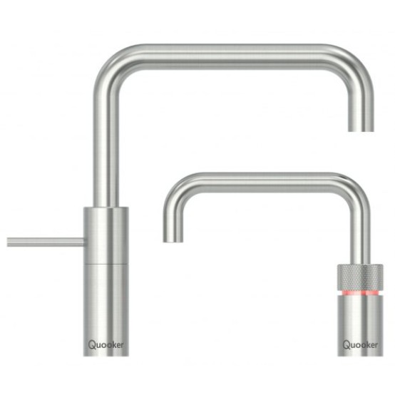 Foto van Nordic Square Twintaps Quooker RVS PRO3 3NSRVSTT
