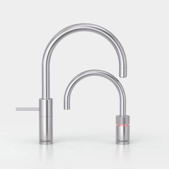 Foto van Nordic Round Twintaps Quooker Chroom PRO3 3NRRVSTT