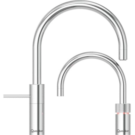 Foto van Nordic Round Twintaps Quooker Chroom COMBI 22NRRVSTT