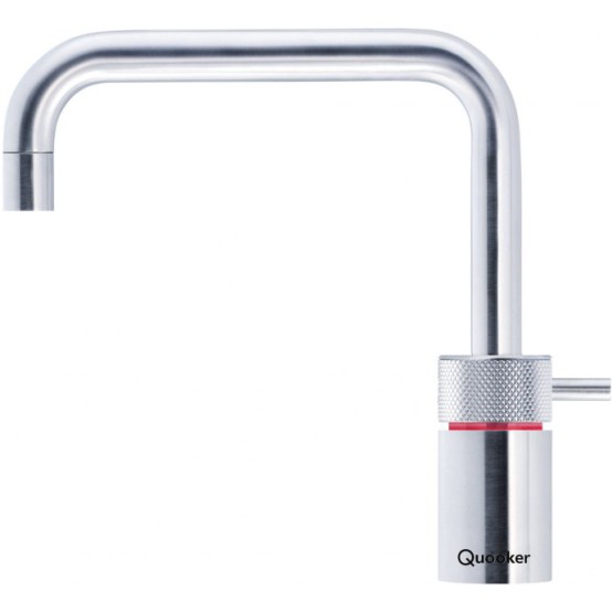 Foto van Nordic Square single tap Quooker Chroom COMBI 22NSRVS