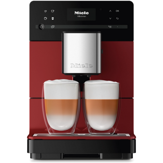 Foto van Vrijstaande koffieautomaat Miele CM 5310 Braambesrood