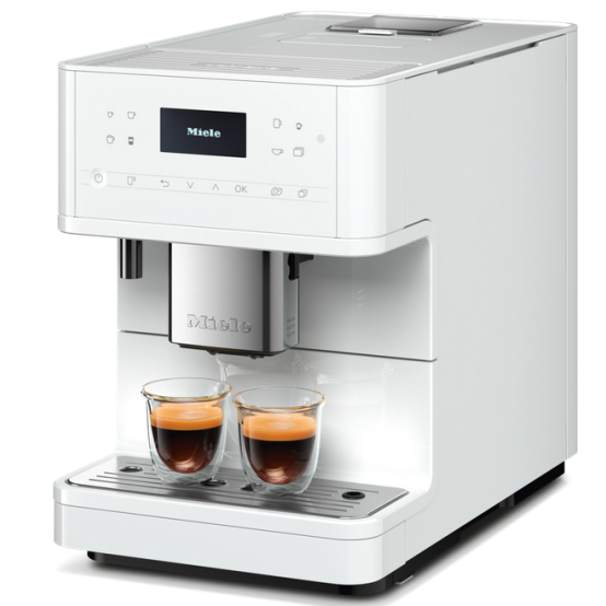 Foto van Vrijstaande koffieautomaat Miele CM 6160 Lotuswit