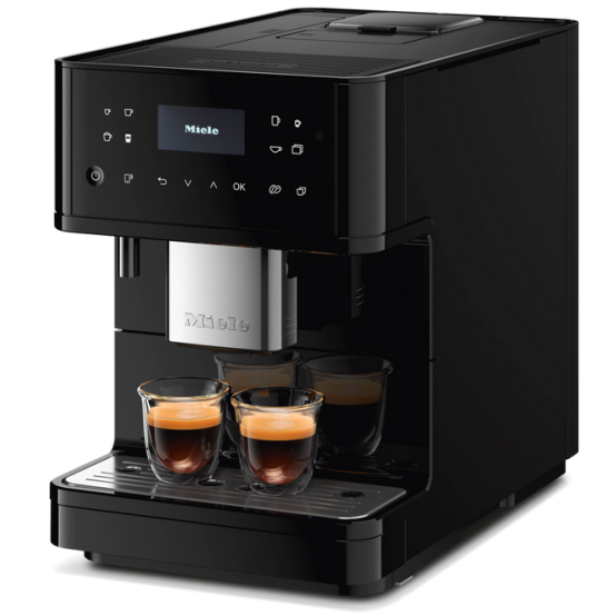 Foto van Vrijstaande koffieautomaat Miele CM 6160 Obsidiaanzwart