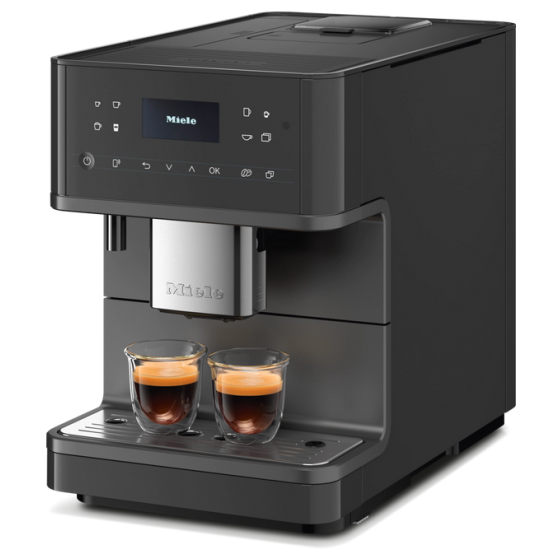 Foto van Vrijstaande koffieautomaat Miele CM 6560 Grafietgrijs PearlFinish