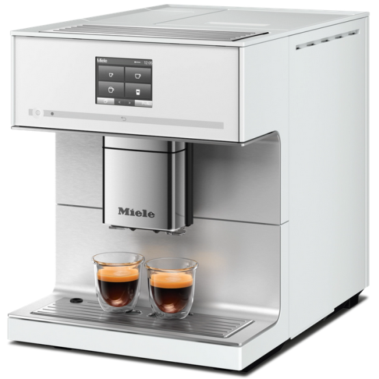 Foto van Vrijstaande koffieautomaat Miele CM 7350 Briljantwit