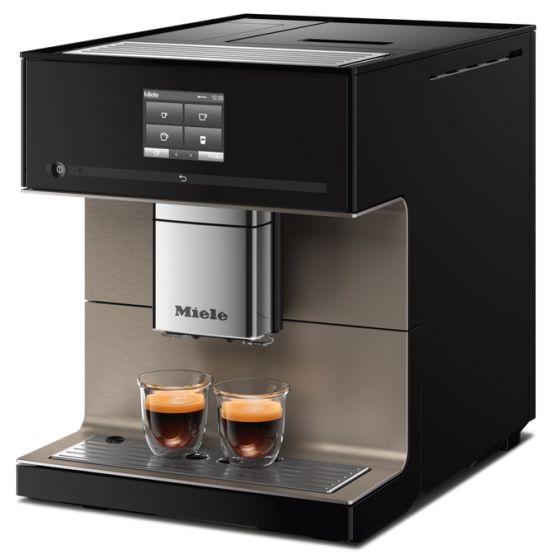 Foto van Vrijstaande koffieautomaat Miele CM 7550 Obsidiaanzwart