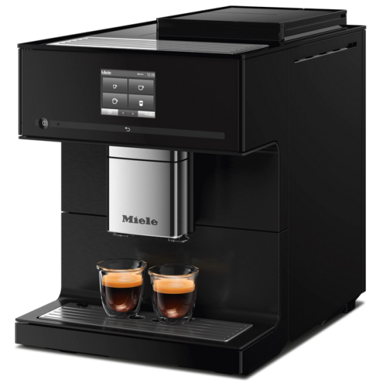 Foto van Vrijstaande koffieautomaat Miele CM 7750 Obsidiaanzwart