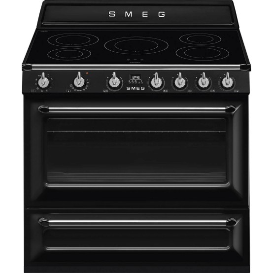 Foto van Inductie-electro fornuis SMEG TR90IBL2