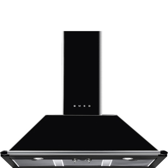 Foto van Wandschouwkap SMEG KT100BLE