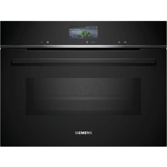 Foto van Combi oven met magnetron functie Siemens CM736GAB1 iQ700
