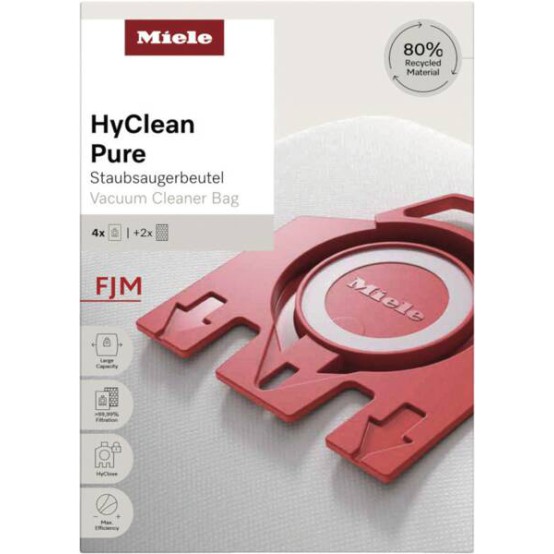 Foto van Stofzuigerzakken HyClean 3D Efficiency F/J/M Miele  12281690-12421140