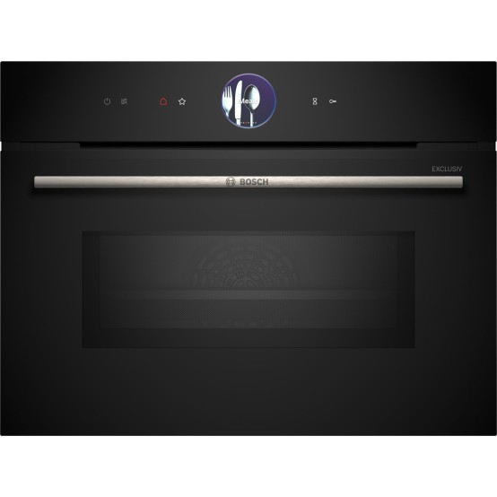 Foto van Combi oven met magnetronfunctie Bosch CMG736AB1F Serie 8