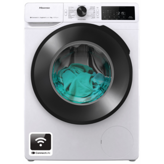Foto van Wasmachine Hisense WF5V843BW/BLX
