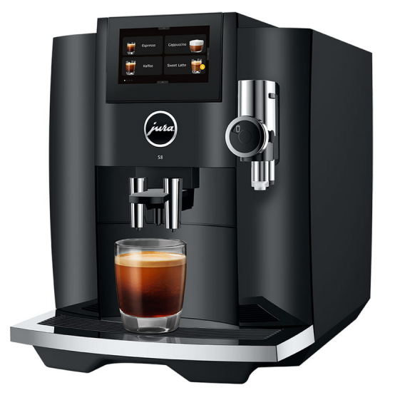 Foto van Koffie volautomaat Jura S8 Piano Black (EB)