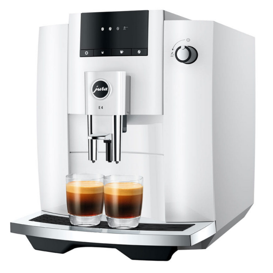 Foto van Koffie automaat Jura E4 Piano White (EA)