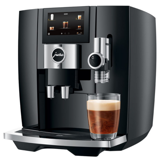 Foto van Koffie volautomaat Jura J8 twin Piano Black (EA)