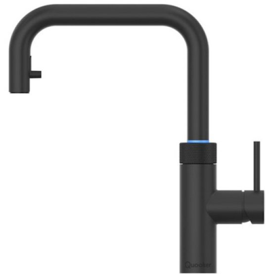 Foto van Flex Square kraan Quooker Zwart COMBI+