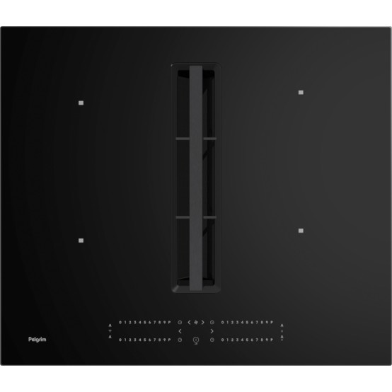 Foto van Inductiekookplaat -met afzuiging- Pelgrim IKR6064