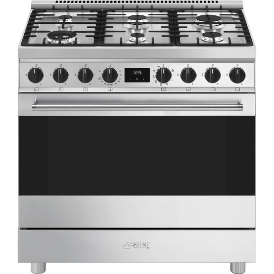 Foto van Gas-electro fornuis SMEG B91GMXNLK2