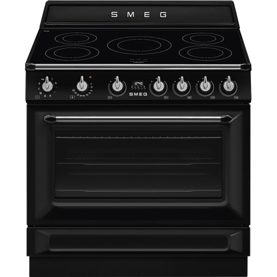Foto van Inductie-electro fornuis SMEG TR90IMBL