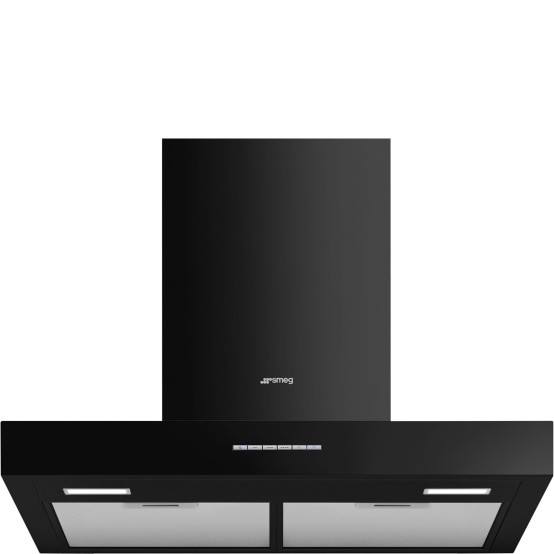 Foto van Wandschouwkap SMEG KBT600BL