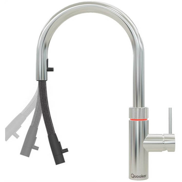 Foto van Flex kraan Quooker RVS COMBI