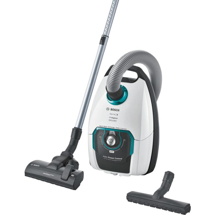 Foto van Stofzuiger Bosch BGL8HYG1 -wit- Serie 8