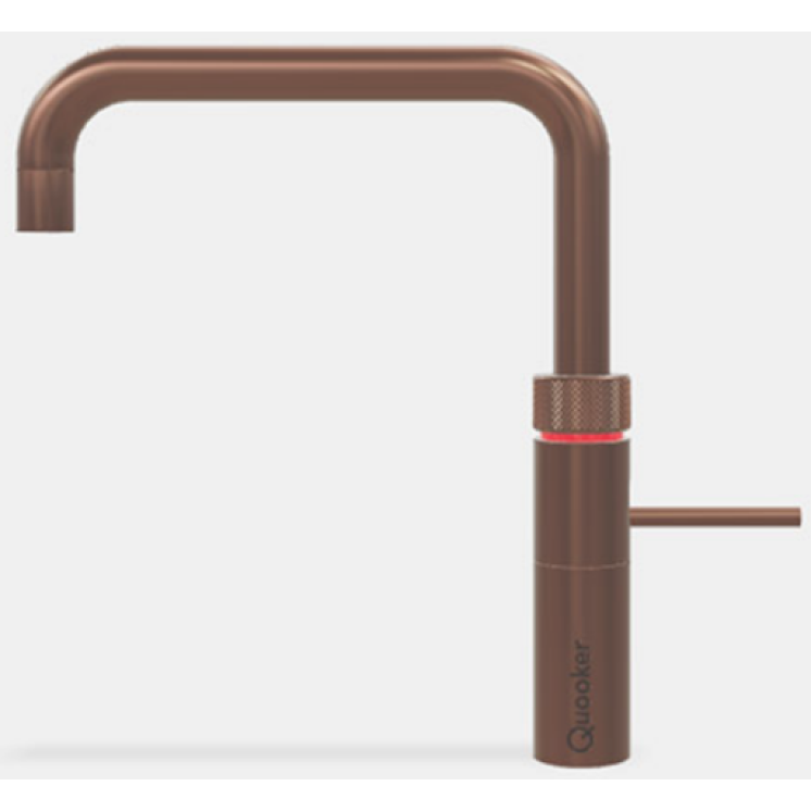 Foto van Fusion Square kraan Quooker Rosé Koper COMBI+ 22+FSRCO