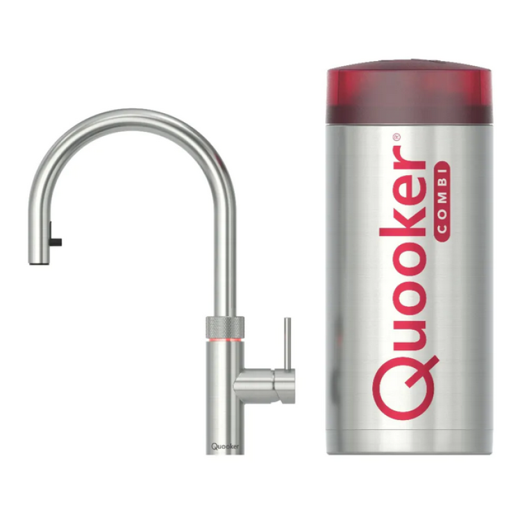 Foto van Flex kraan Quooker RVS COMBI+ 22+XRVS